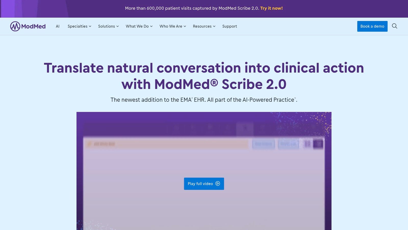 ModMed (EMA + Practice Management)