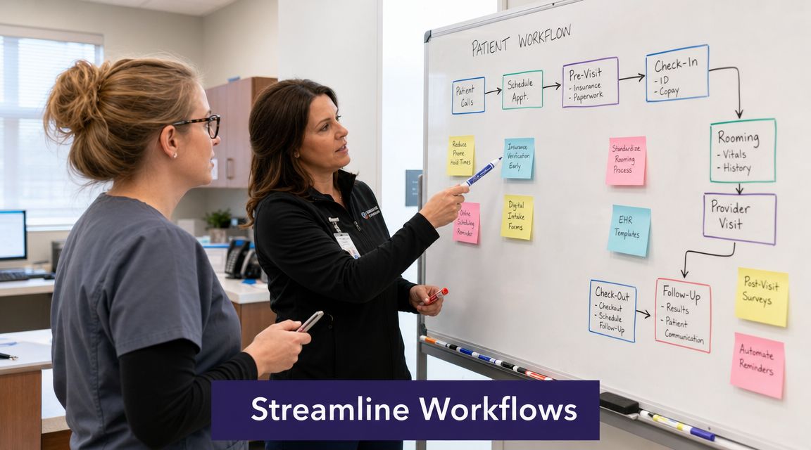 Redesign your core front and back office workflows